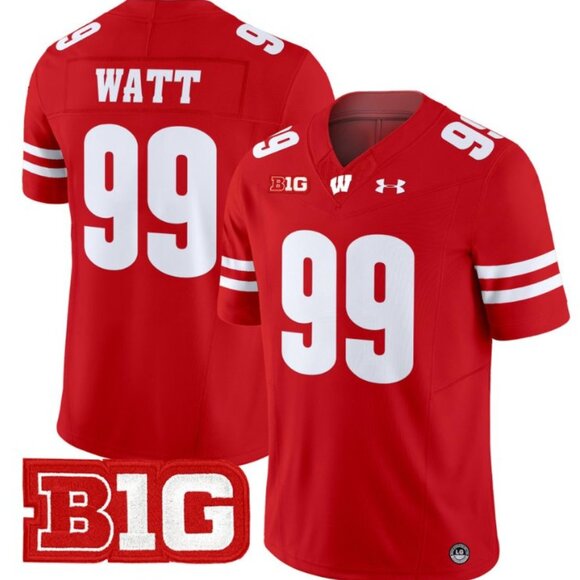 Other - Mens Kids Youths 99 JJ Watt Stitched Jersey Red